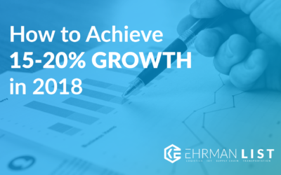 How to Achieve 15-20% Growth for Your Company in 2018